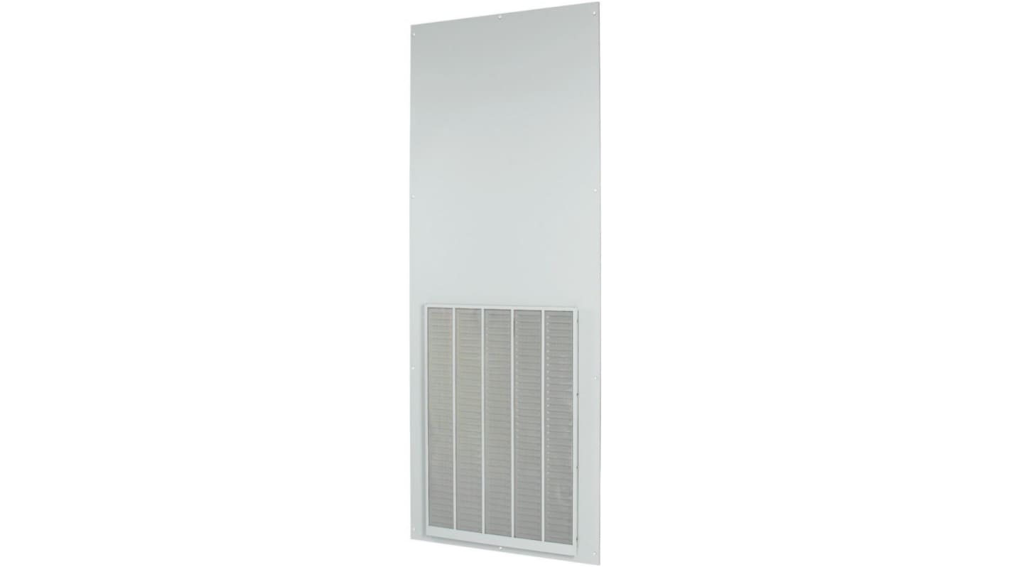 xEnergy Series RAL 7035 Grey Steel Side Panel, 1907mm H, 757mm W, 39mm D, 39mm L, for Use with Enclosure Panels
