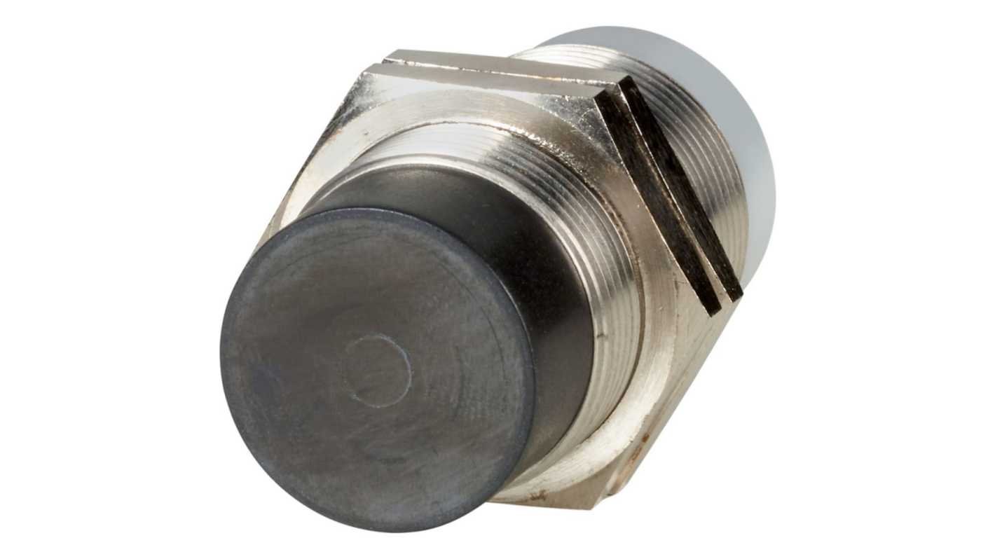 Eaton Inductive Threaded Barrel Proximity Sensor, M30, NPN NO, 48 V