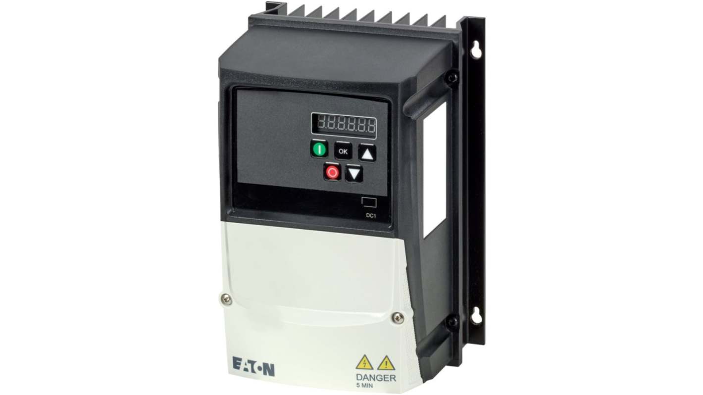 Variable Speed Drive, 0.75 kW, 1 Phase, 200 → 240 V ac, 7 A, VFD DC1 Series