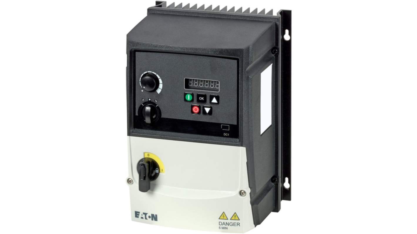 Variable Speed Drive, 1.5 kW, 1 Phase, 200 → 240 V ac, 7 A, VFD DC1 Series