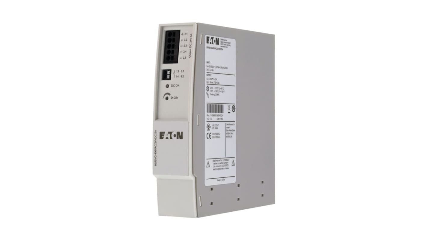 Eaton 120W Strømforsyning 3 udgange, 24V, 5A