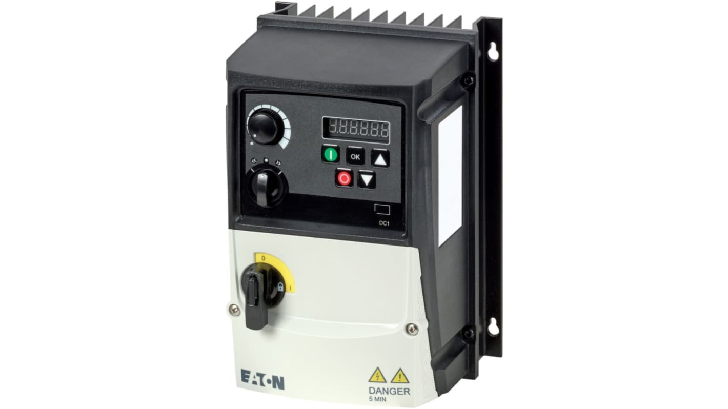 Variable Speed Drive, 0.75 kW, 3 Phase, 230, 4.3 A, VFD DC1 Series