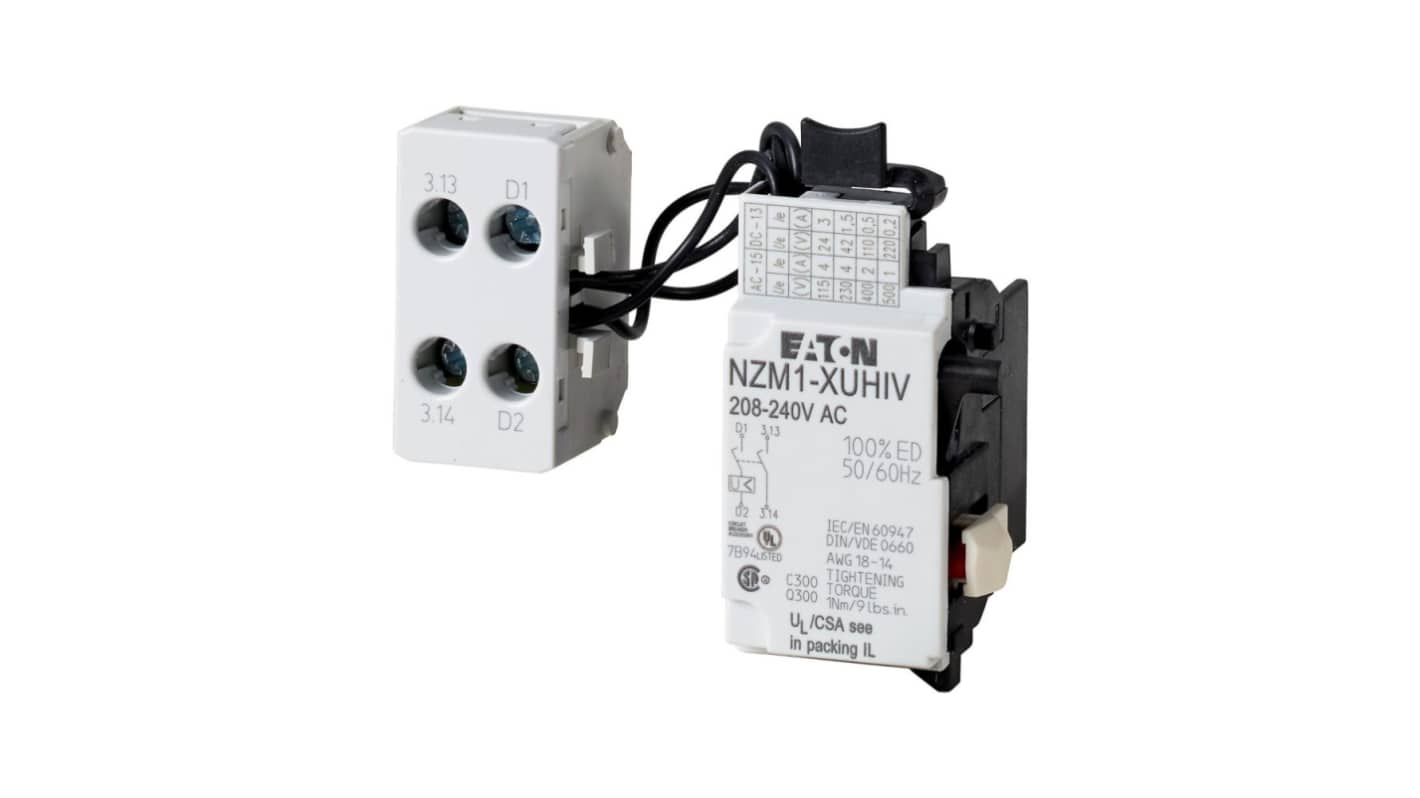 Eaton Eaton Moeller NZM Undervoltage Release for use with N(S)1(-4), NZM1(-4)