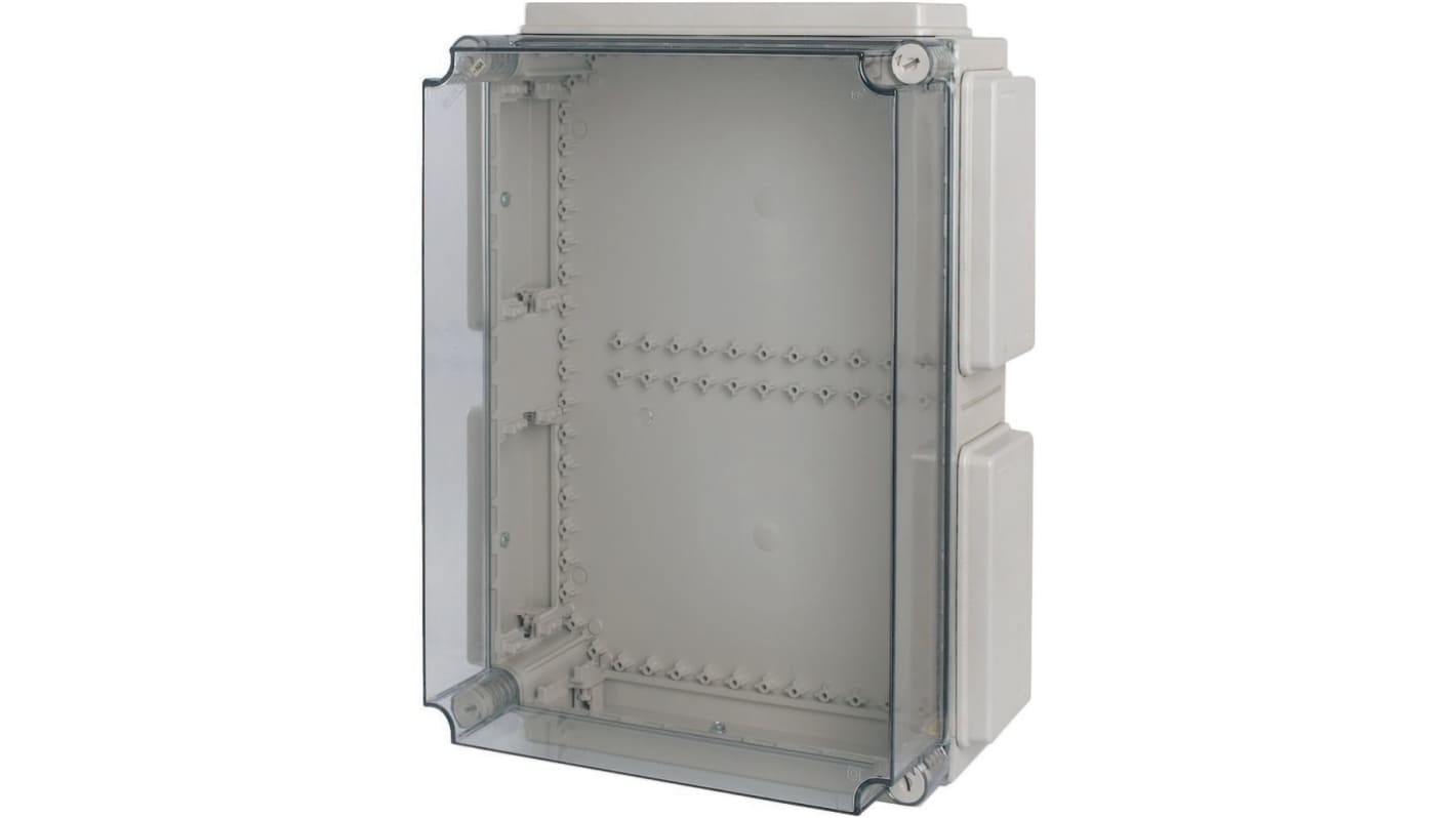 Eaton xEnergy Safety Series Light Grey Plastic General Purpose Enclosure, IP65, IK10, Flanged, Transparent Lid, 546 x