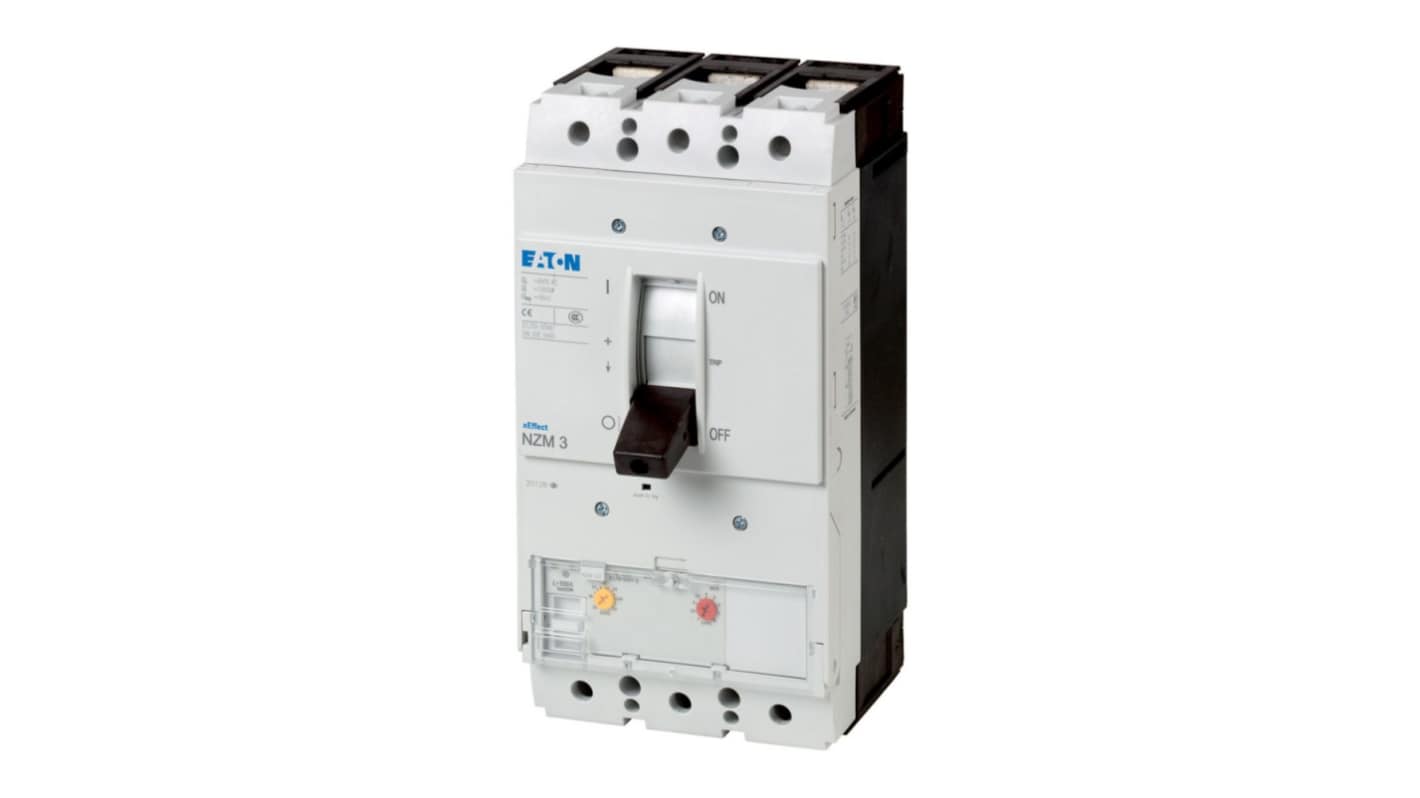 Eaton, Eaton Moeller NZM MCCB Molded Case Circuit Breaker 3P 630A, Breaking Capacity 9 kA, Fixed Mount