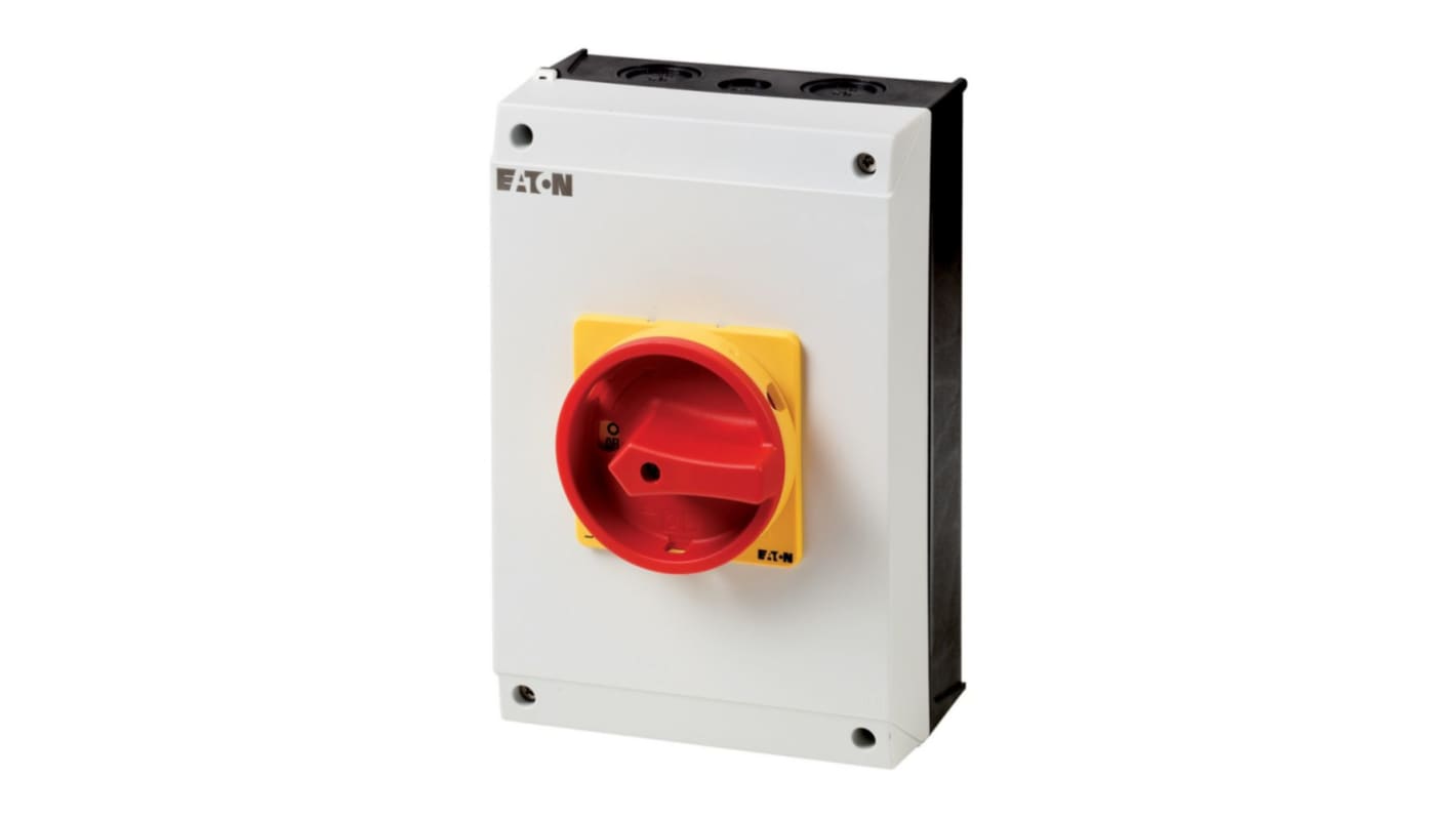 Eaton 3 Pole Surface Mount Isolator Switch - 63A Maximum Current, IP65
