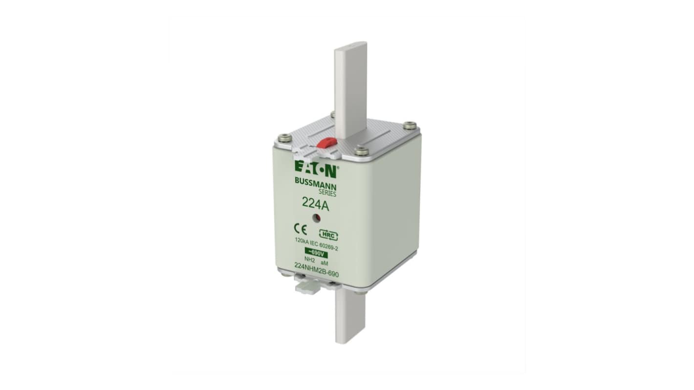 Eaton 224A NH Fuse, 71 x 54 x 150mm, 690V ac