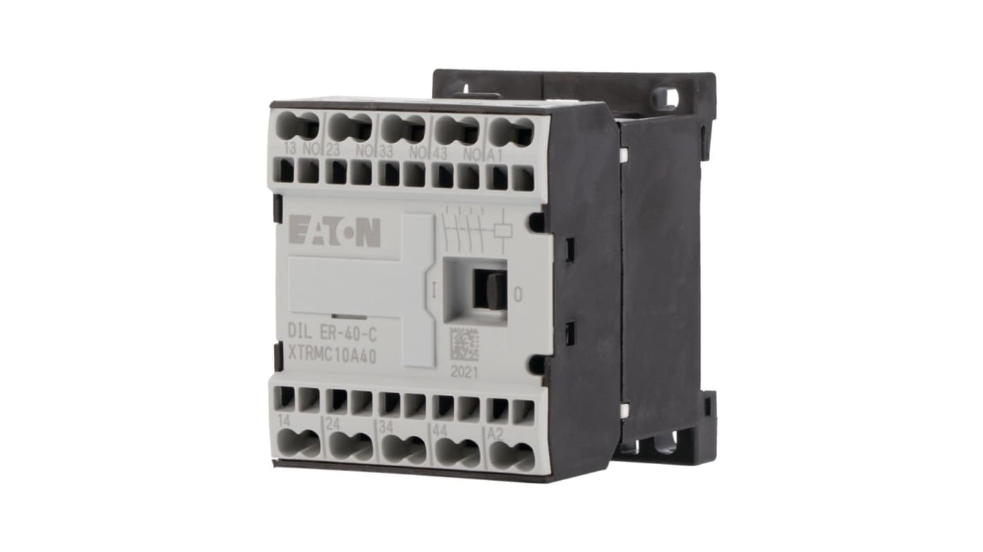 Przekaźnik pomocniczy 48 V Eaton styki: 4 25 VA 6 A 4NO 231840 DILER-40-C(42V50HZ,48V60HZ)