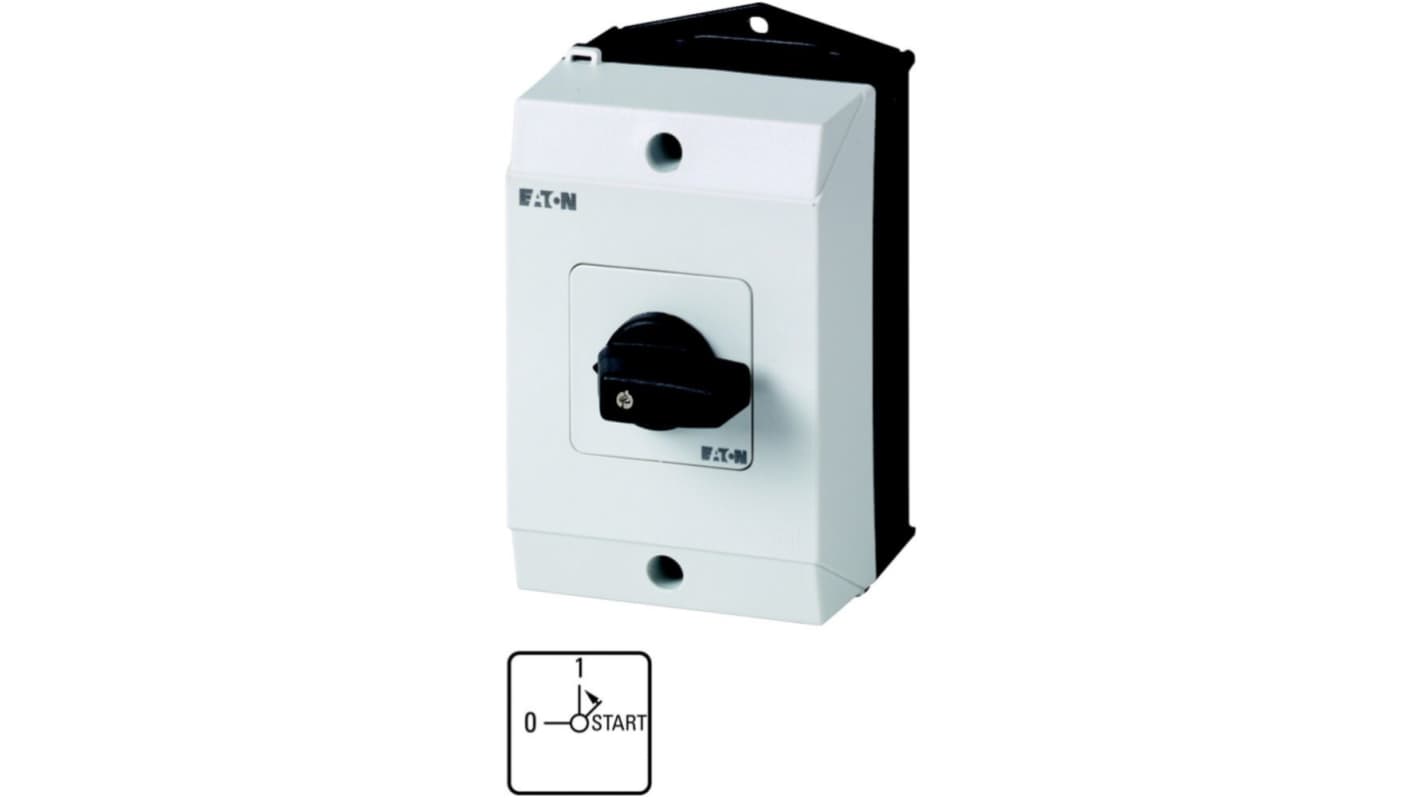 Eaton, 2P 3 Position 45° Rotary Cam Switch, 690V ac, 20A, Spring Return Actuator