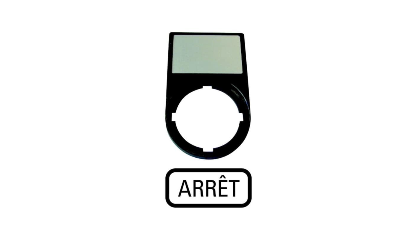 Eaton Label Mount for Use with M22 Series For Labeling, ARRET