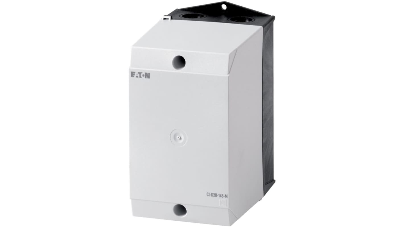 Eaton Series Black, Light Grey Plastic General Purpose Enclosure, IP65, IK06, Light Grey Lid, 181 x 100 x 145mm