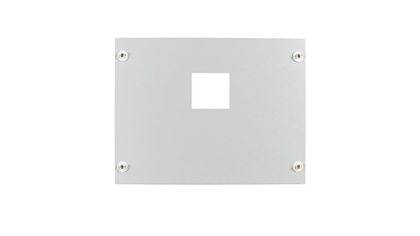 Eaton BPZ Series RAL 7035 Sheet Steel Mounting Plate, 405mm H, 725mm W, 90mm L for Use with Enclosure Mounting