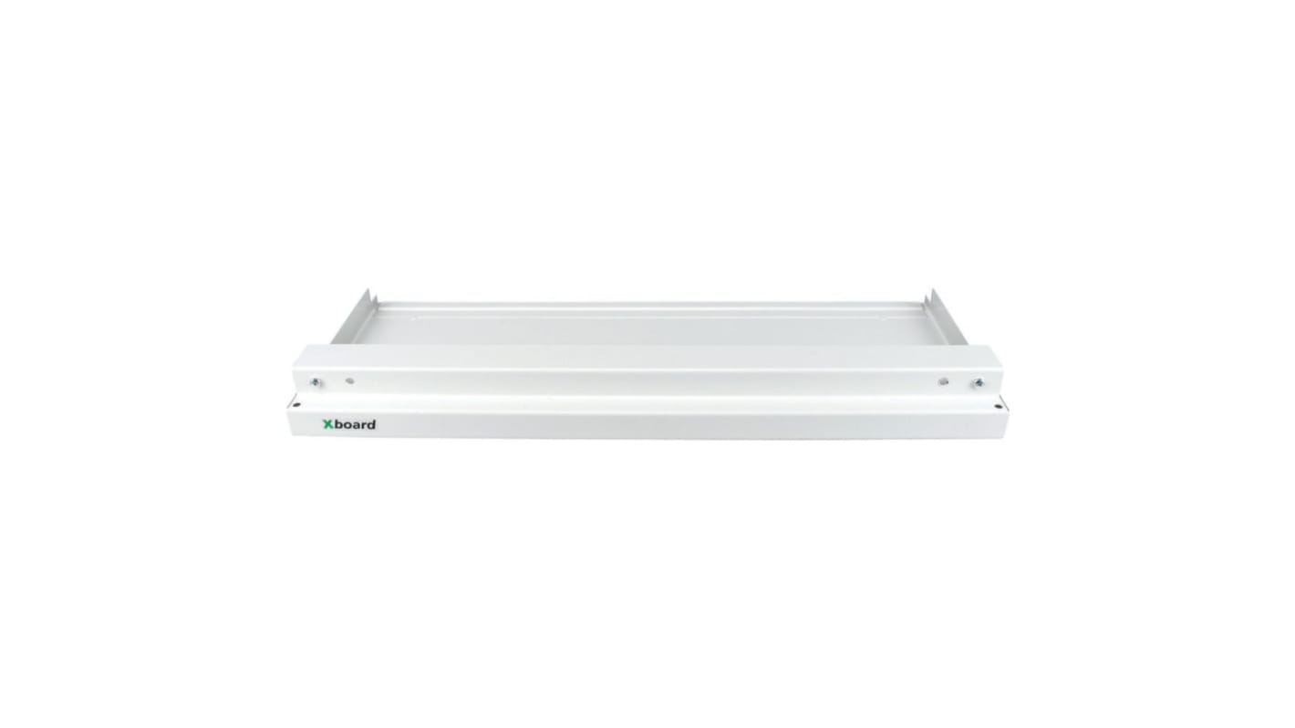 Eaton 2924 Series RAL 9016 Steel Base Plate, 75mm H, 615mm W, 265mm L for Use with Service Distribution Board,