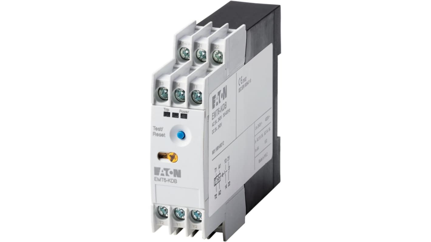 Eaton Overload Relay 1NC/1NO, 3 A Contact Rating, 24 → 240 V, EMT6