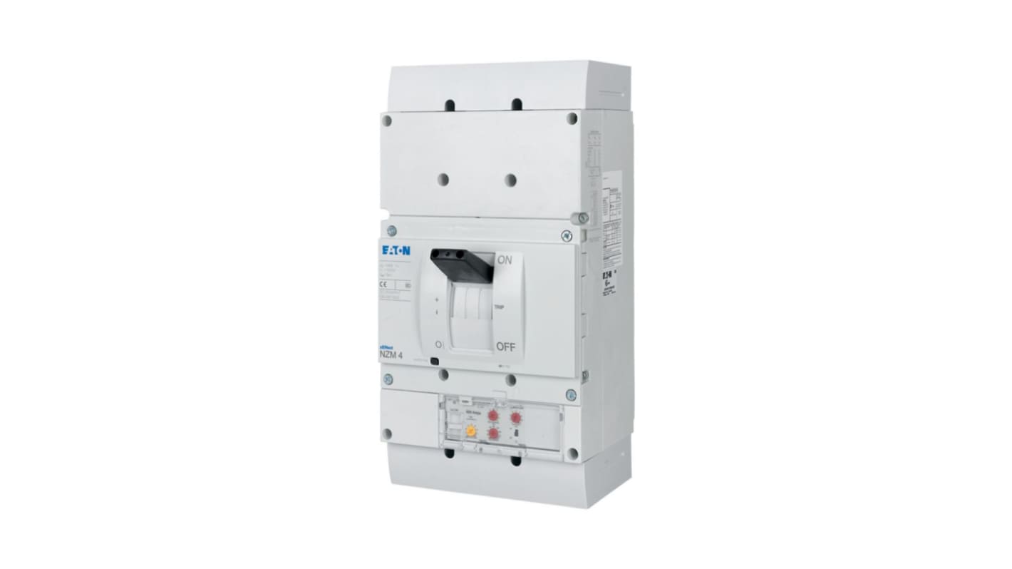 Eaton, Eaton Moeller NZM MCCB Molded Case Circuit Breaker 3P 900A, Breaking Capacity 37 kA, Fixed Mount
