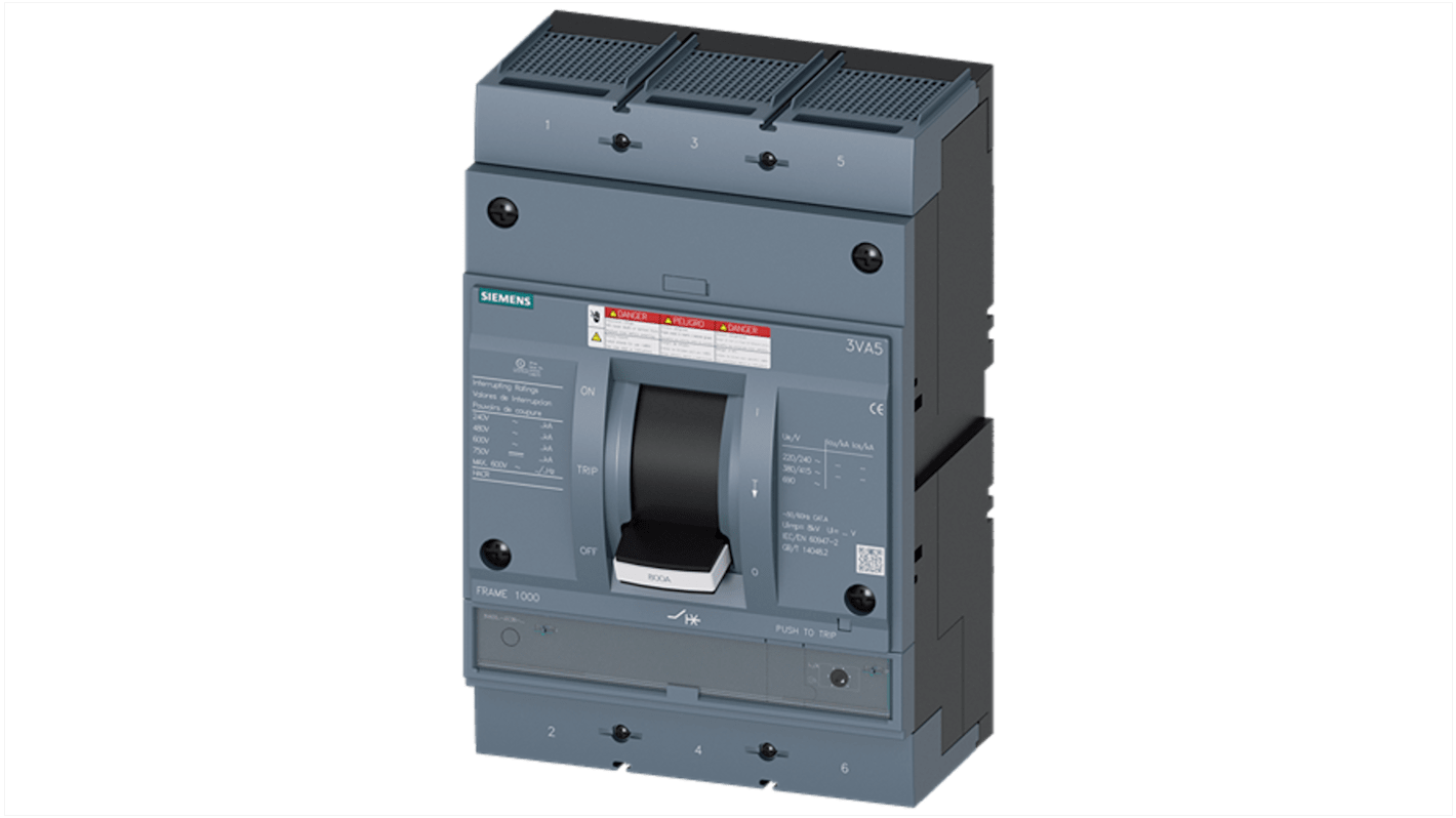 3VA5560-5EC36-2AA0 | Siemens, SENTRON MCCB Molded Case