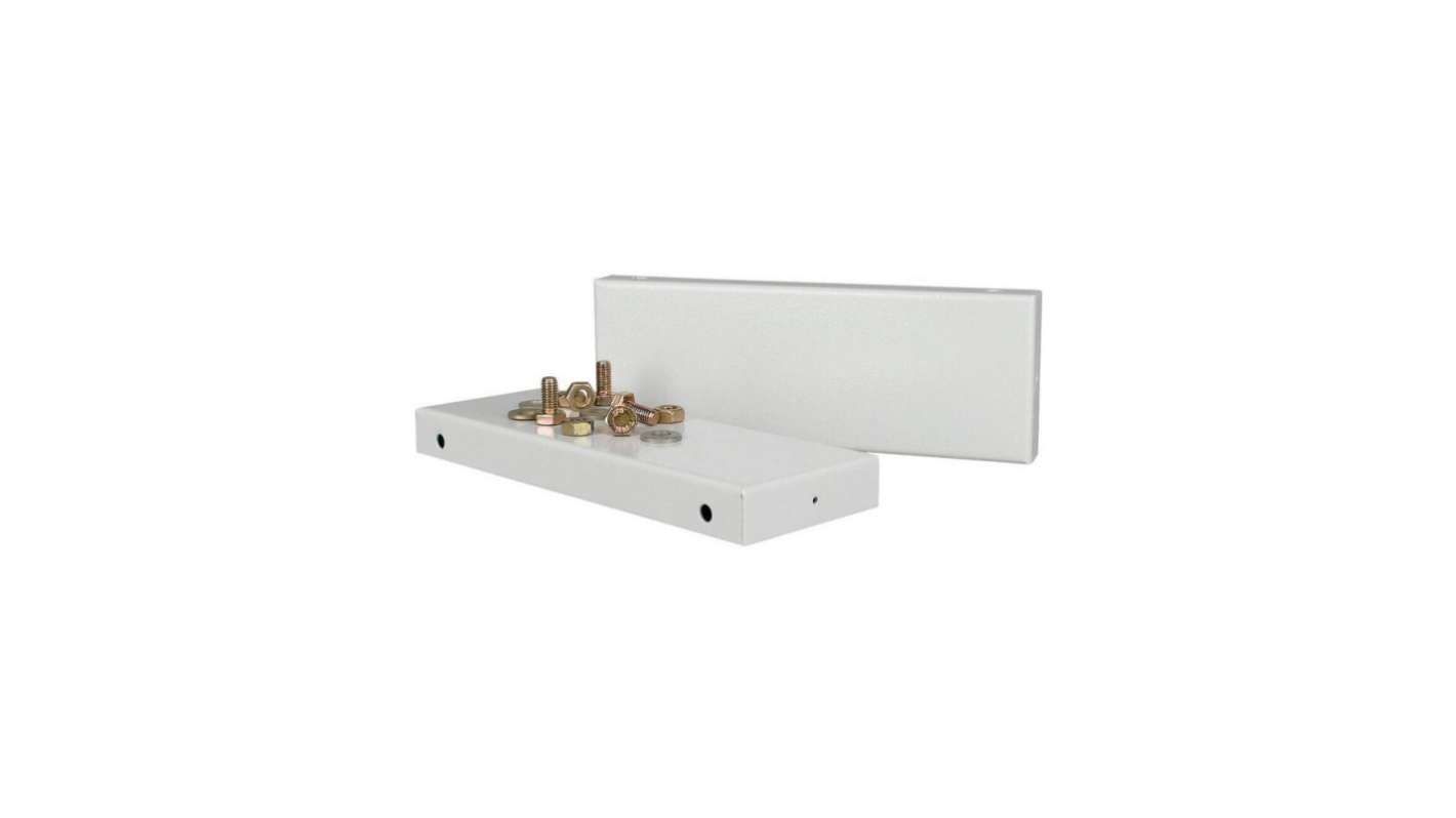 Eaton 2935 Series RAL 9016 Sheet Steel Cover, 60mm H, 100mm W, 285mm L for Use with Floor Standing Enclosures, Service