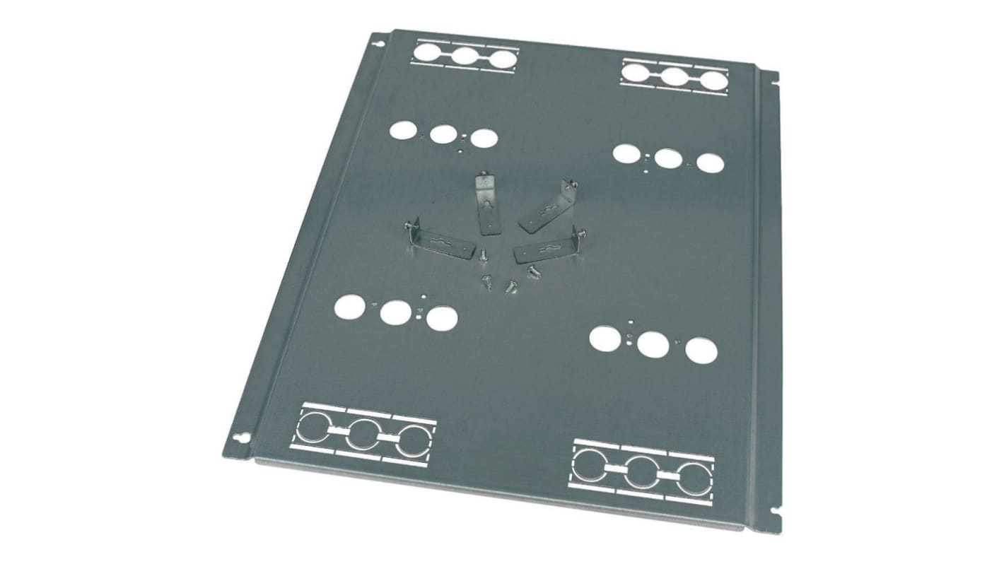 Eaton 2840 Series Stainless Steel Mounting Plate, 30mm H, 420mm W, 520mm L for Use with NZM2