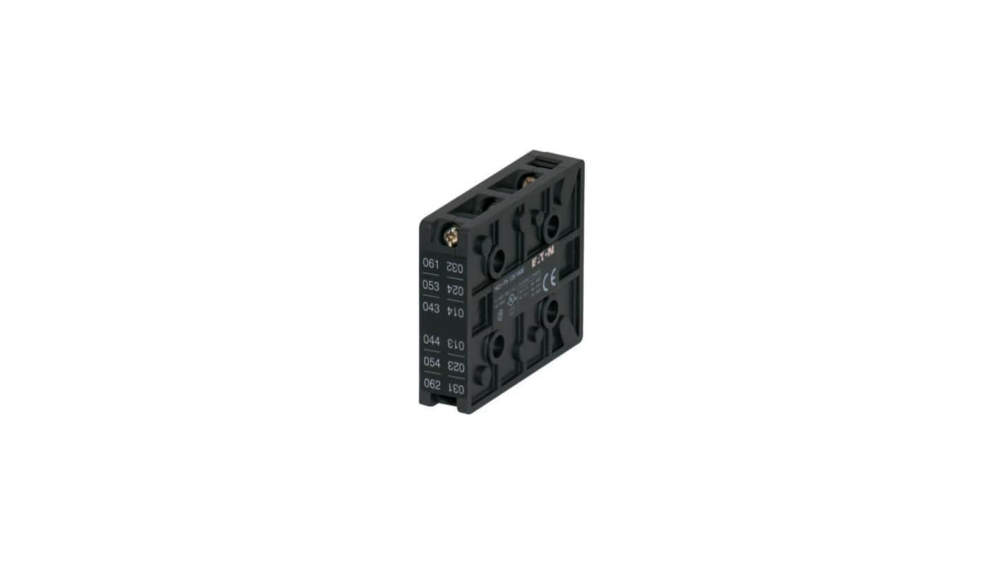 Eaton Auxiliary Contact, 3 Contact, 1 N/C, 2 N/O, Flush Mount, P5