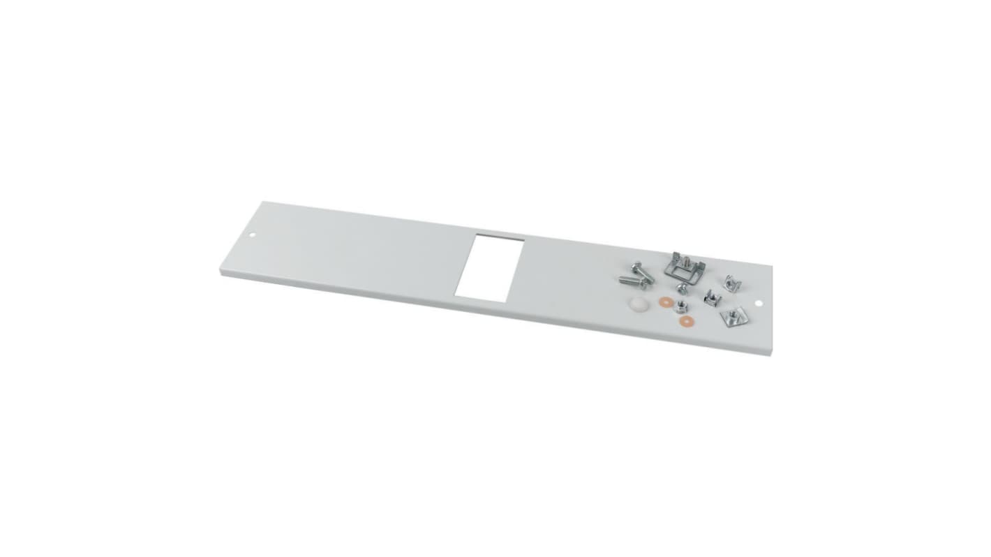 Eaton 2840 Series RAL 7035 Metal Cover, 25mm H, 110mm W, 350mm L for Use with PKZ4