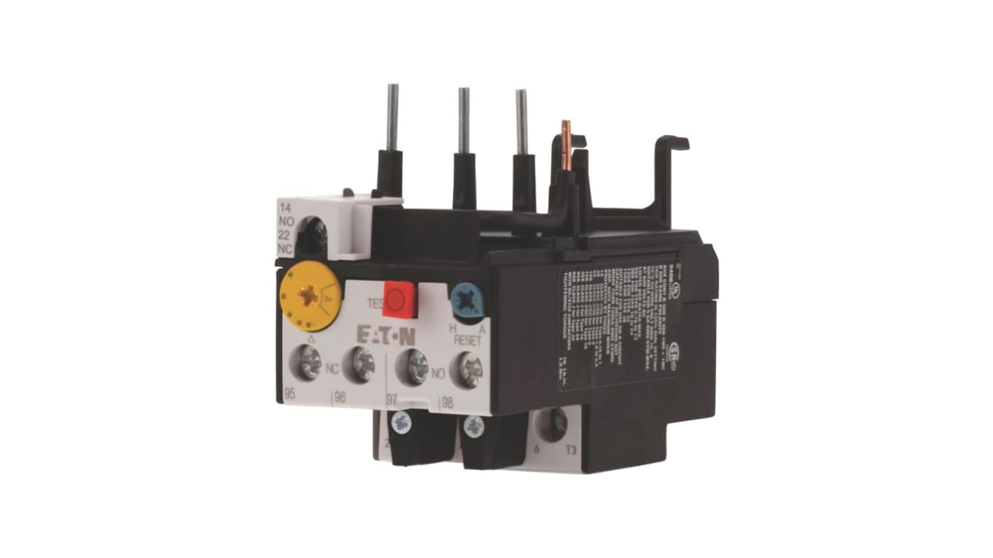 Eaton ZB Overload Relay 1NC/1NO, 6 A Contact Rating, Moeller Series ZB