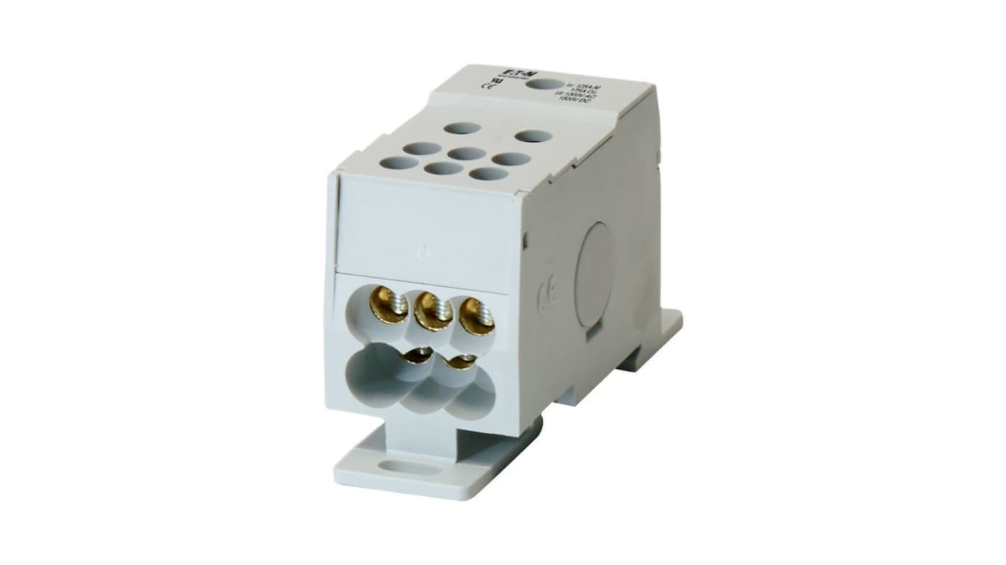 Eaton, xEnergy, 1 Way, , Pluggable Terminal Block, Surface Mount, 289970 BPZ-KB-6/160