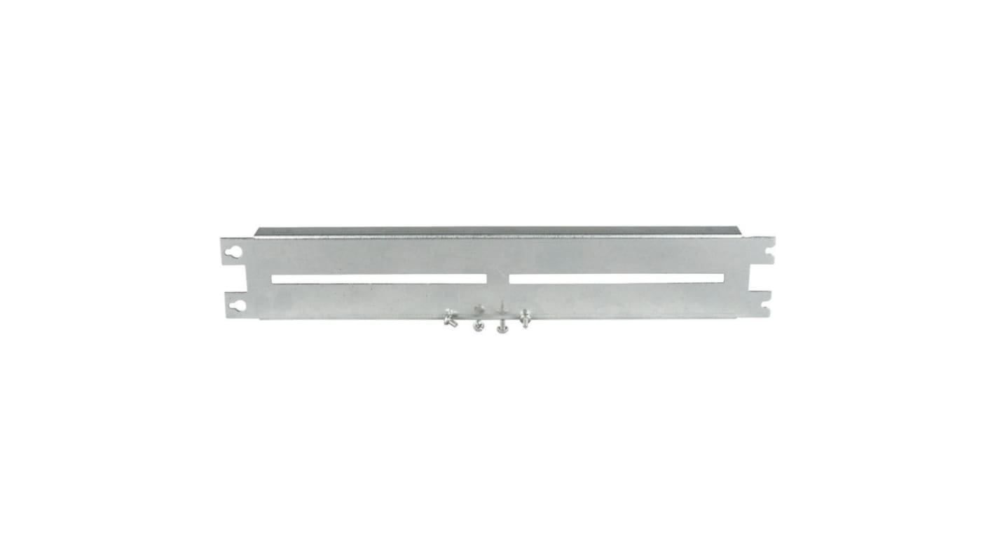 Eaton 2867 Series Galvanised Steel Mounting Plate, 85mm H, 300mm W, 25mm L for Use with Enclosure