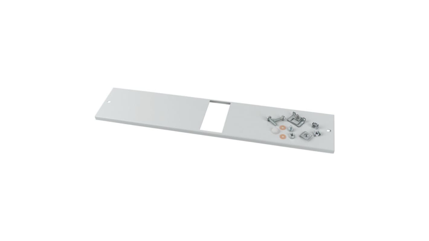 Eaton 2839 Series RAL 7035 Metal Cover, 25mm H, 110mm W, 350mm L for Use with NZM1