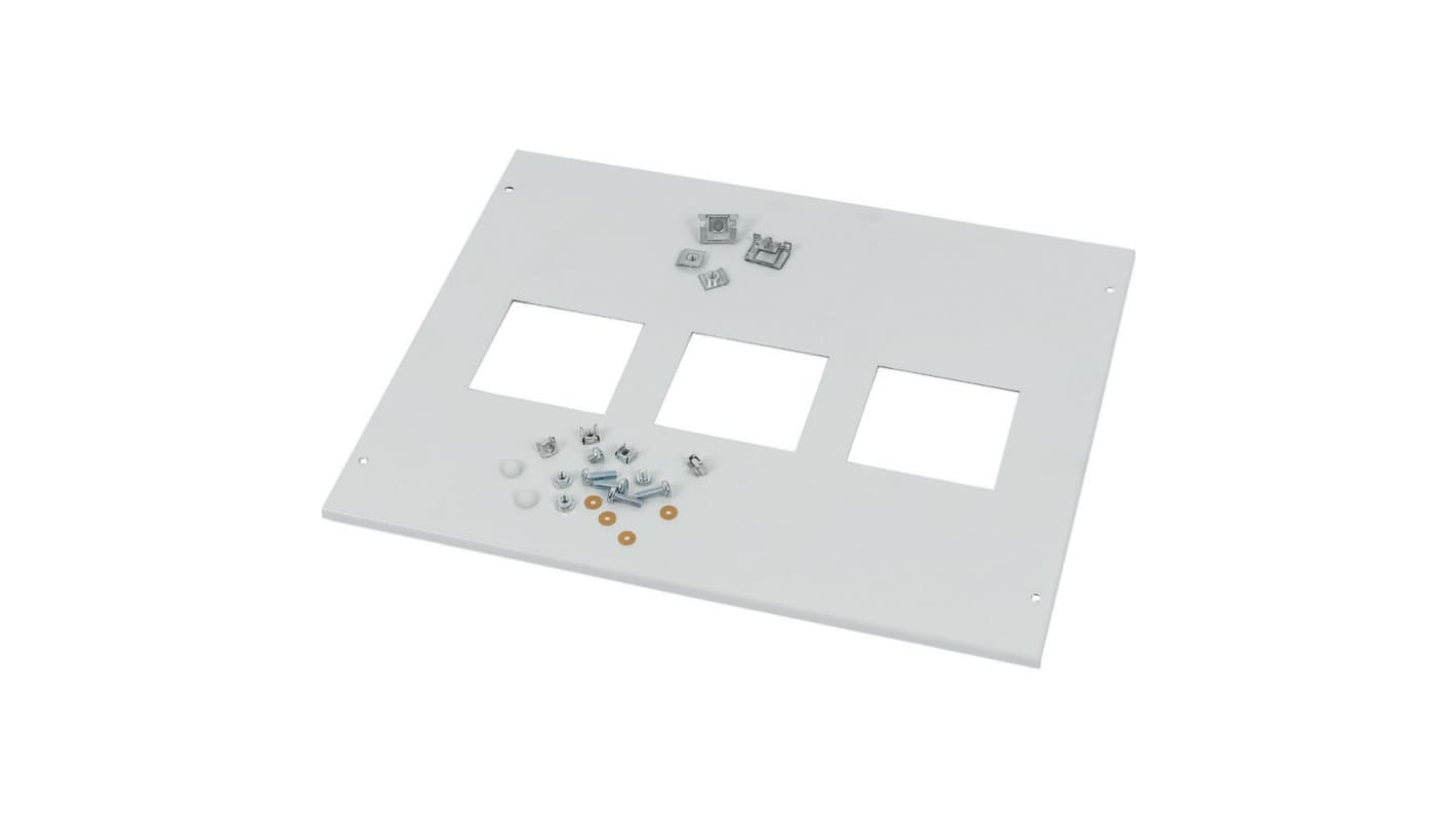 Eaton 2840 Series RAL 7035 Metal Cover, 25mm H, 420mm W, 350mm L for Use with NZM2