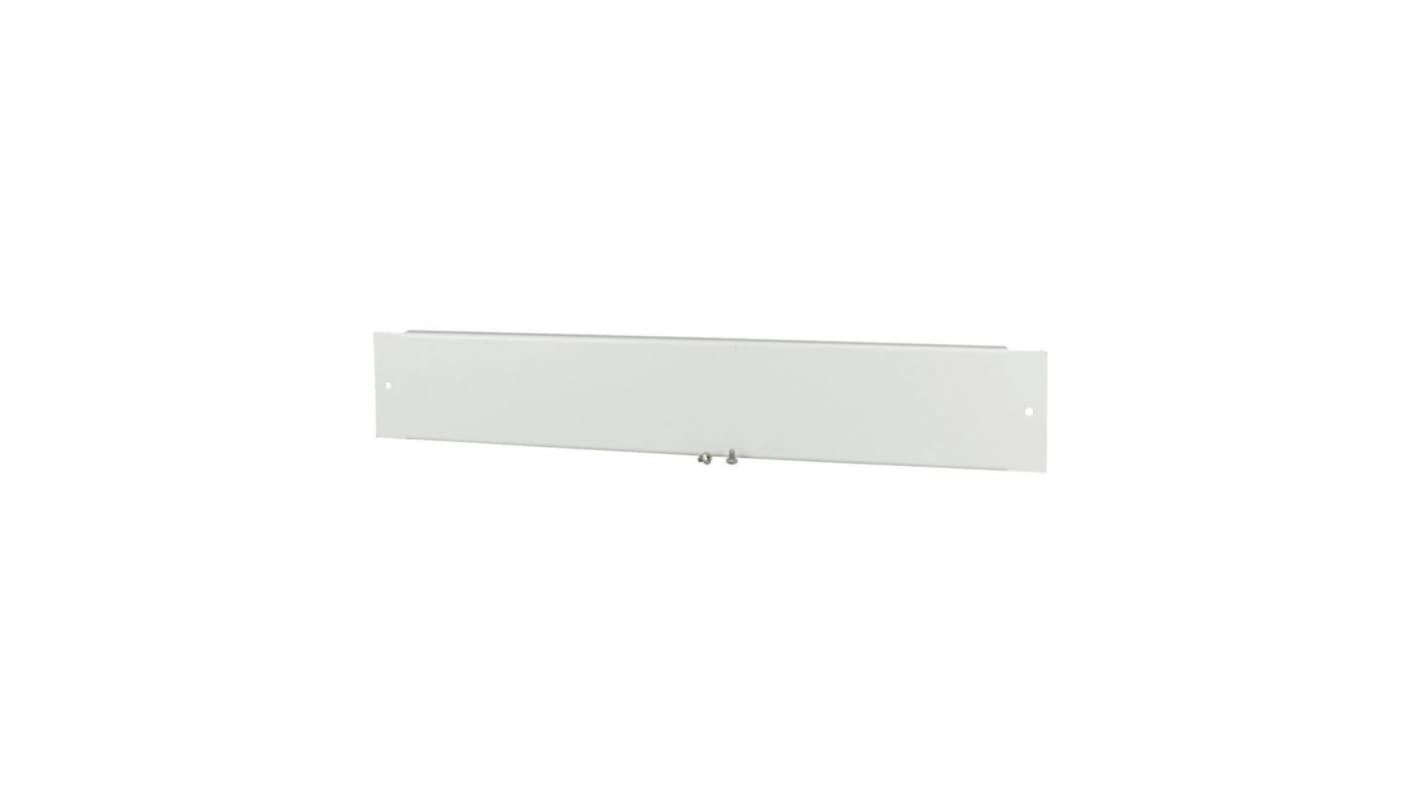 Eaton 2934 Series RAL 7035 Sheet Steel Cover, 105mm H, 605mm W, 20mm L for Use with Floor Standing Enclosures, Service