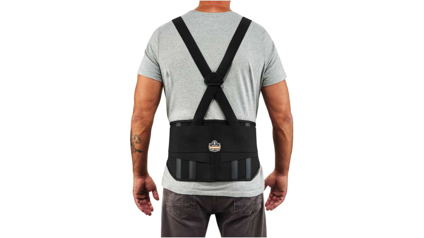 Ergodyne Black Back Support Belt, 76 → 86cm
