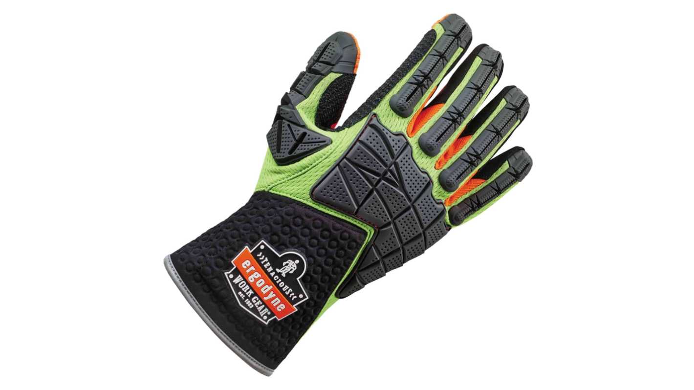 Ergodyne ProFlex Lime Waterproof Work Gloves, Size L