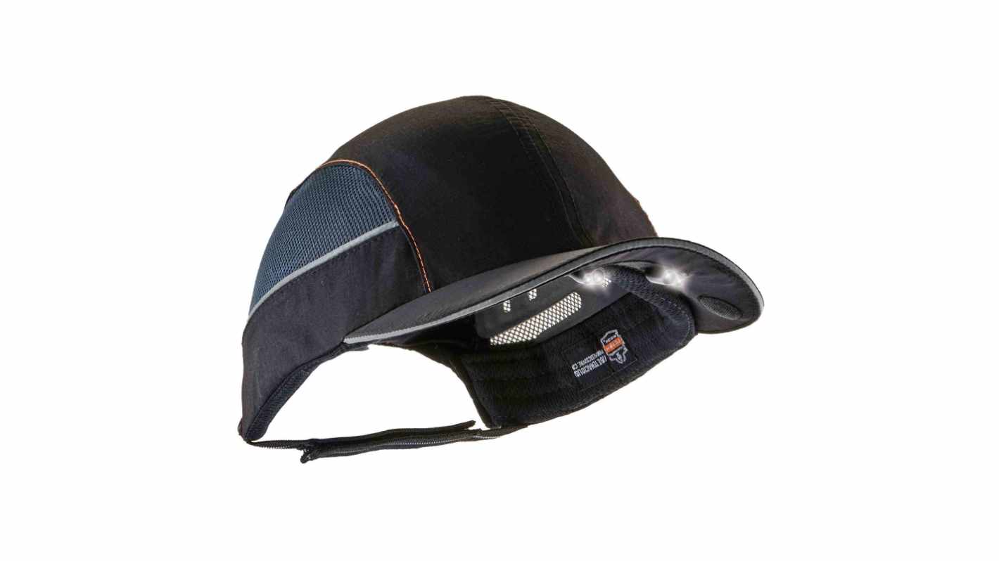 Berretto con rinforzo Sì Nero 23370 Schiuma Nylon Standard