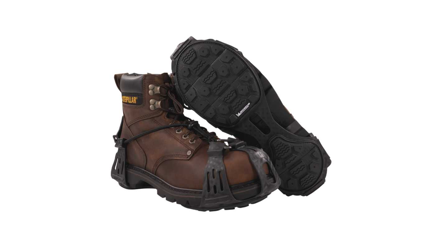 Ergodyne L Brown Rubber Corded Ice Traction Grippers