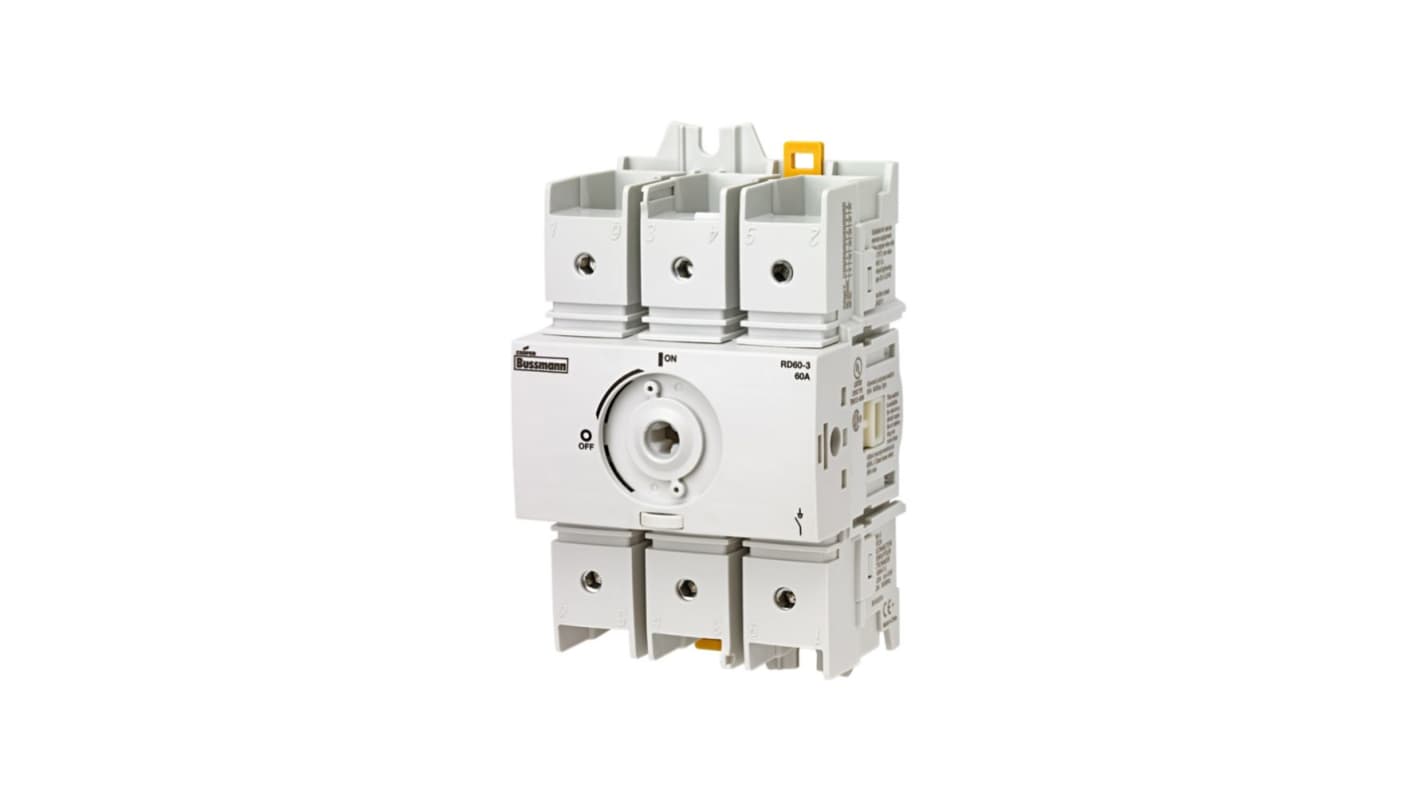 Eaton RD, 3 Position Rotary Switch, 30A, Screw