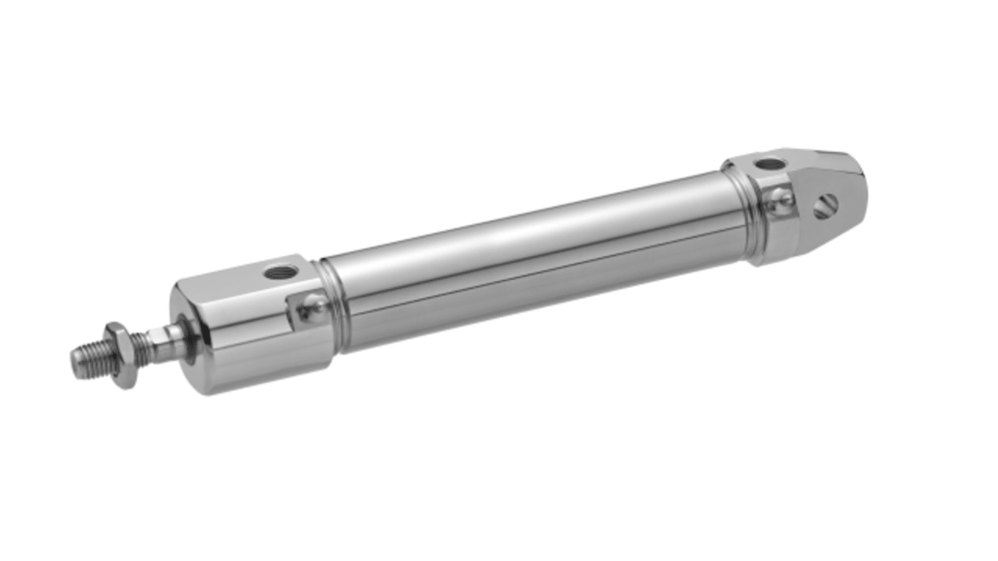 EMERSON – AVENTICS Roundline Cylinder - R412020435, 16mm Bore, 125mm Stroke, CSL-RD Series, Double Acting