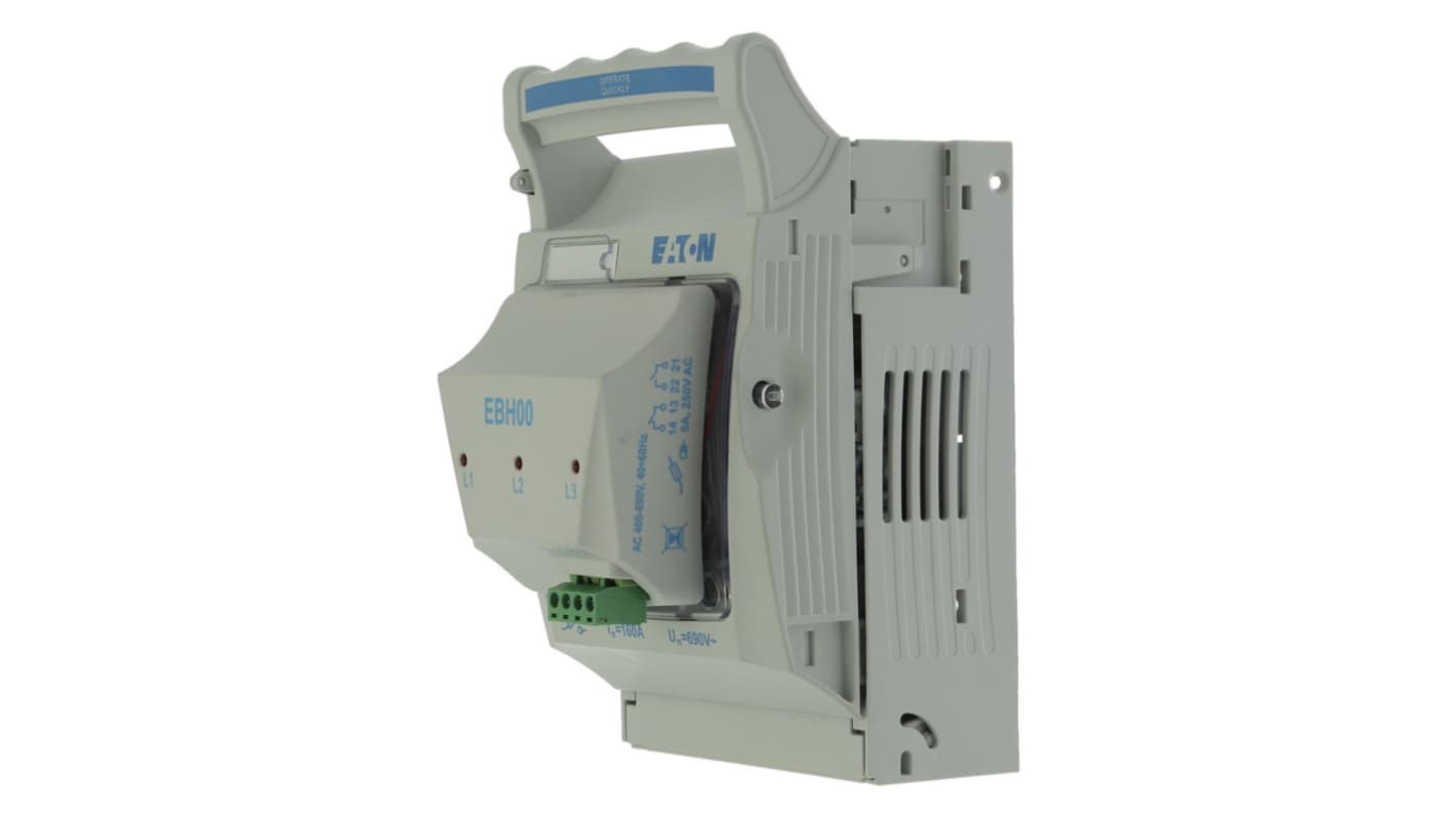 Eaton 160A Fuse Holder for 110 x 200mm Fuse, 3P, 690V