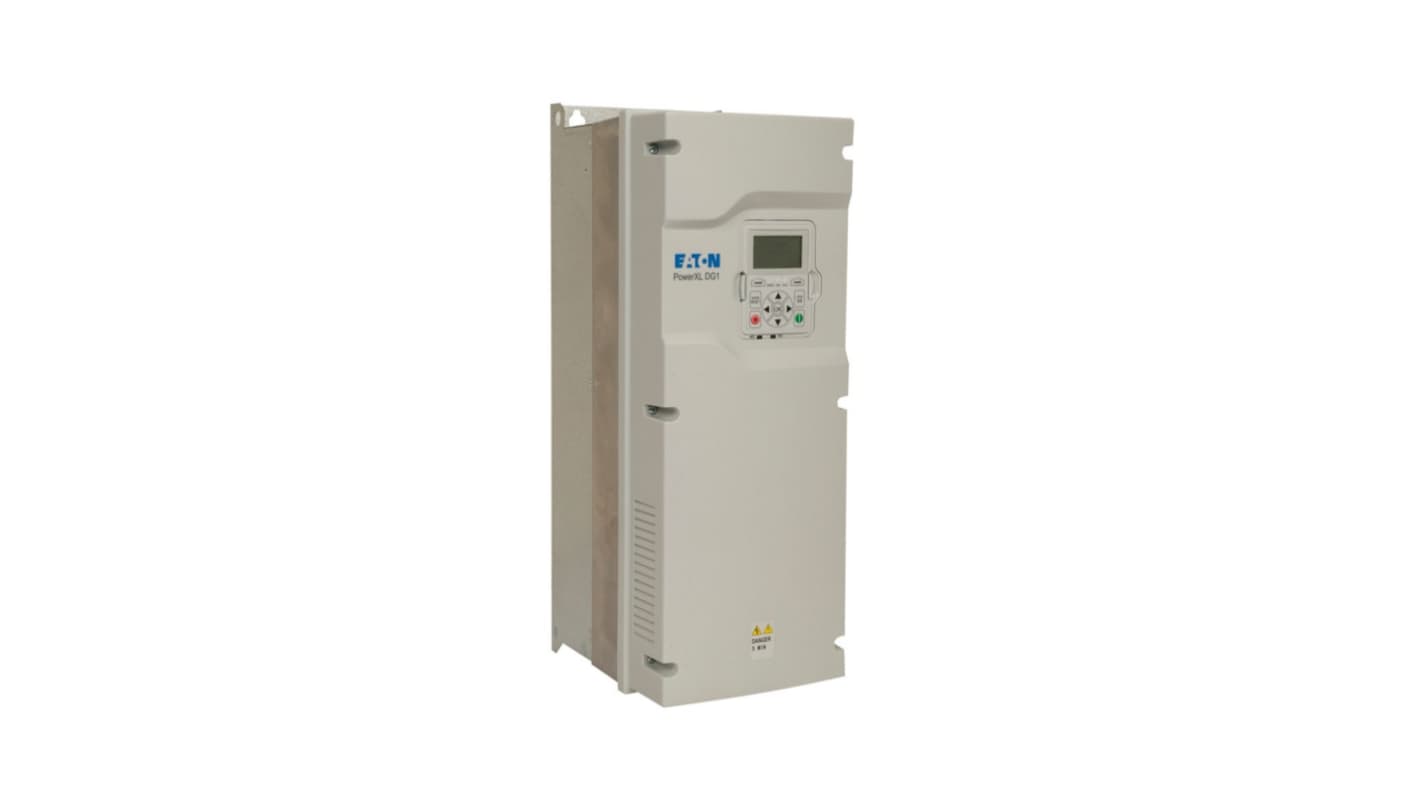 Eaton Inverter Drive, 18.5 kW, 3 Phase, 400 V ac, 38 A, DG1 Series