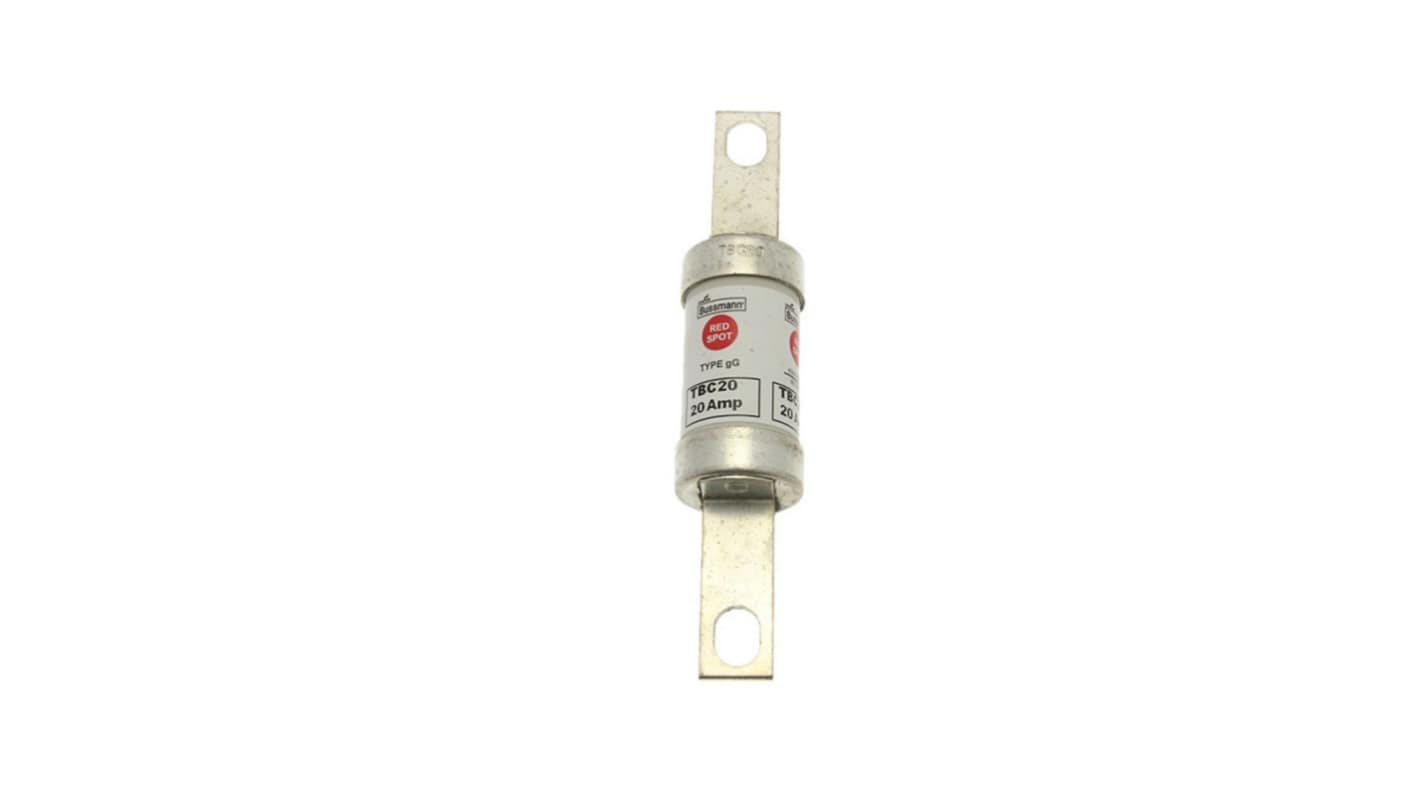 20A Tag Fuse, 27 x 129mm, 0.46/0.66kV, 111mm