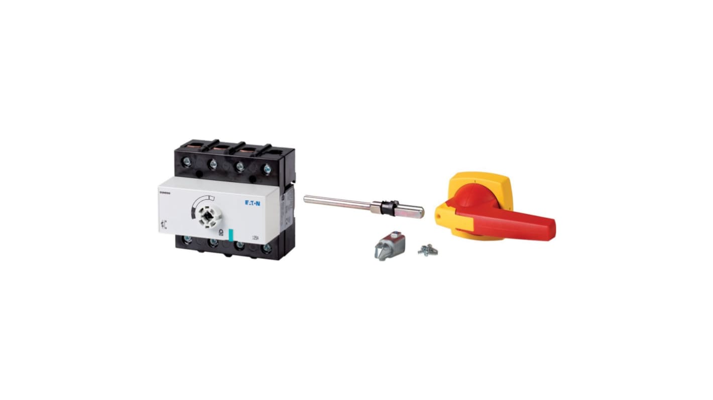 Fuse Switch Disconnector, 4 Pole, 125A Max Current, 125A Fuse Current