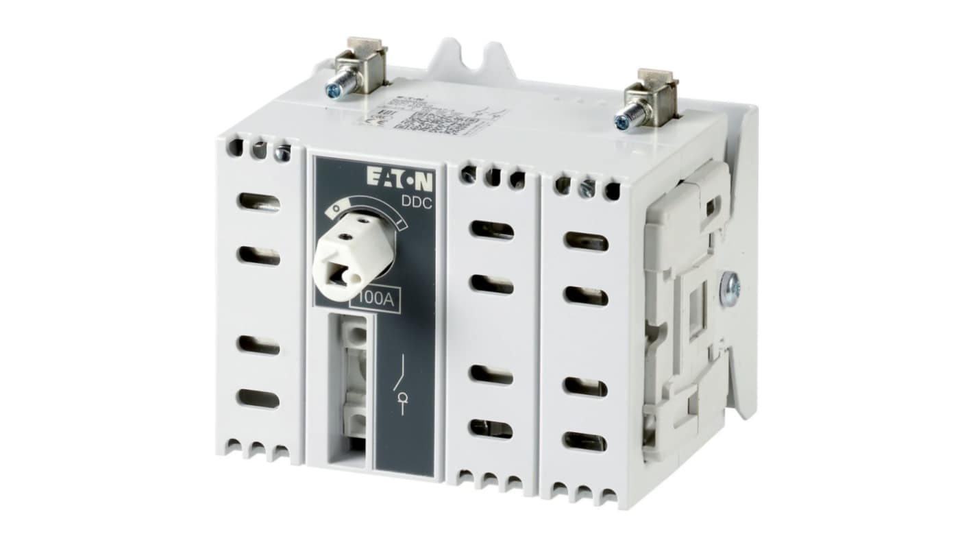 2 Pole Rear Panel Isolator Switch - 80A Maximum Current, IP20