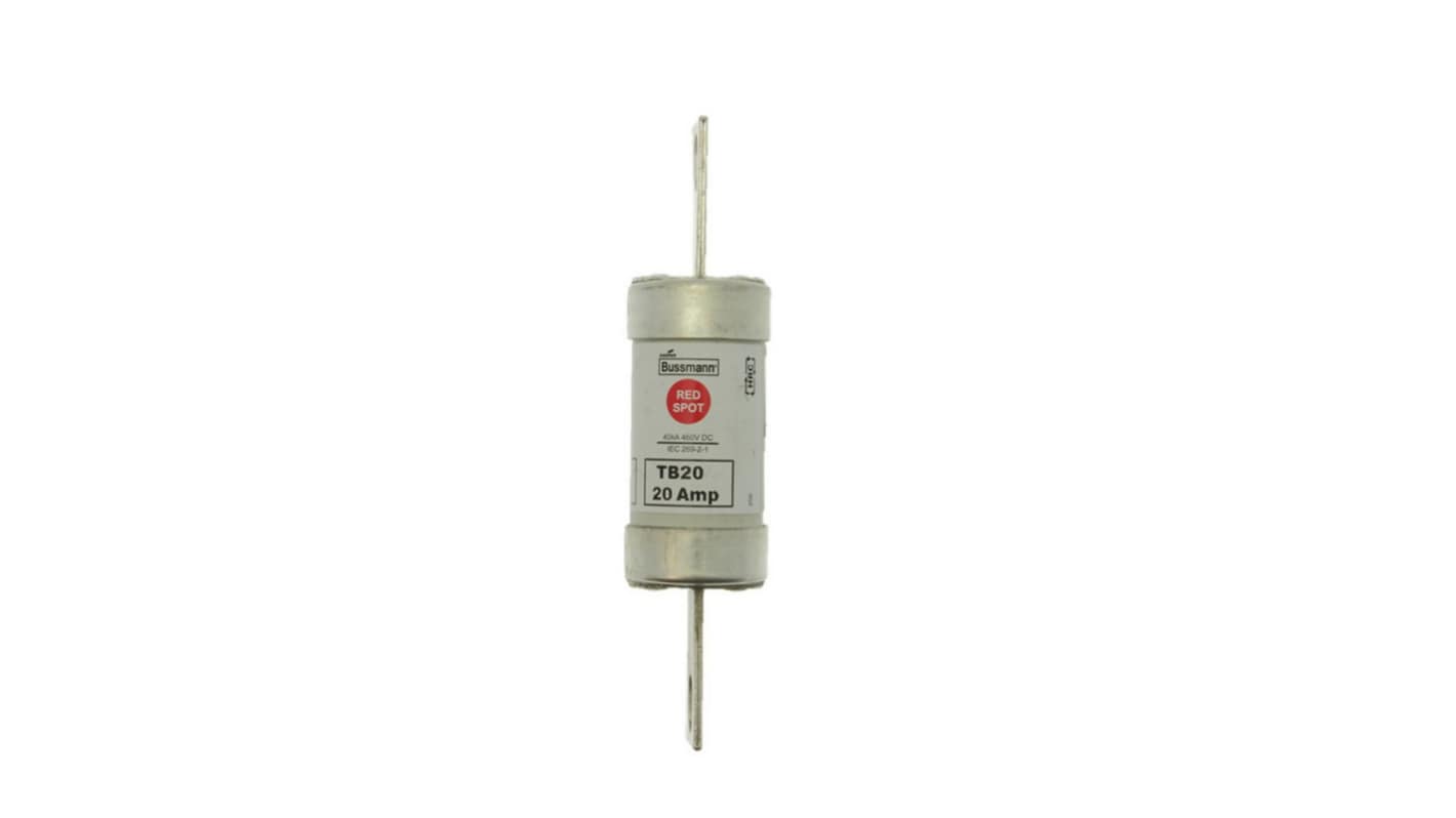 20A Tag Fuse, 27 x 112mm, 0.46/0.66kV, 97mm
