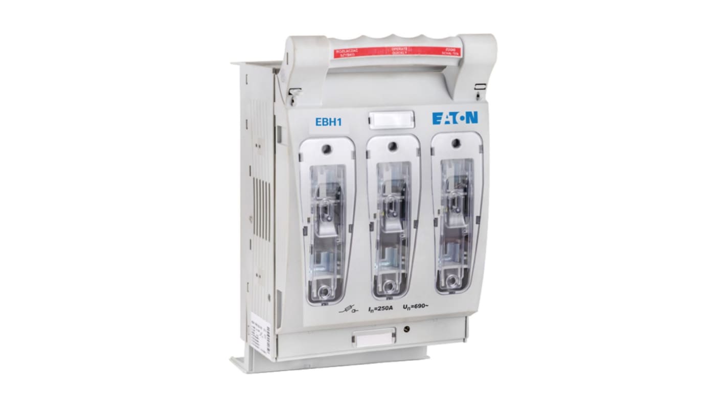 Eaton 250A Fuse Holder for 270 x 130mm Fuse, 3P, 690V