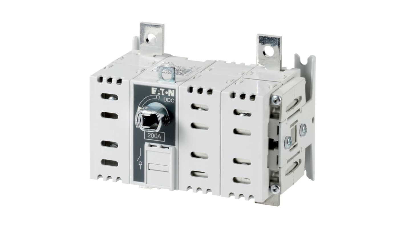 2 Pole Rear Panel Isolator Switch - 200A Maximum Current, IP20