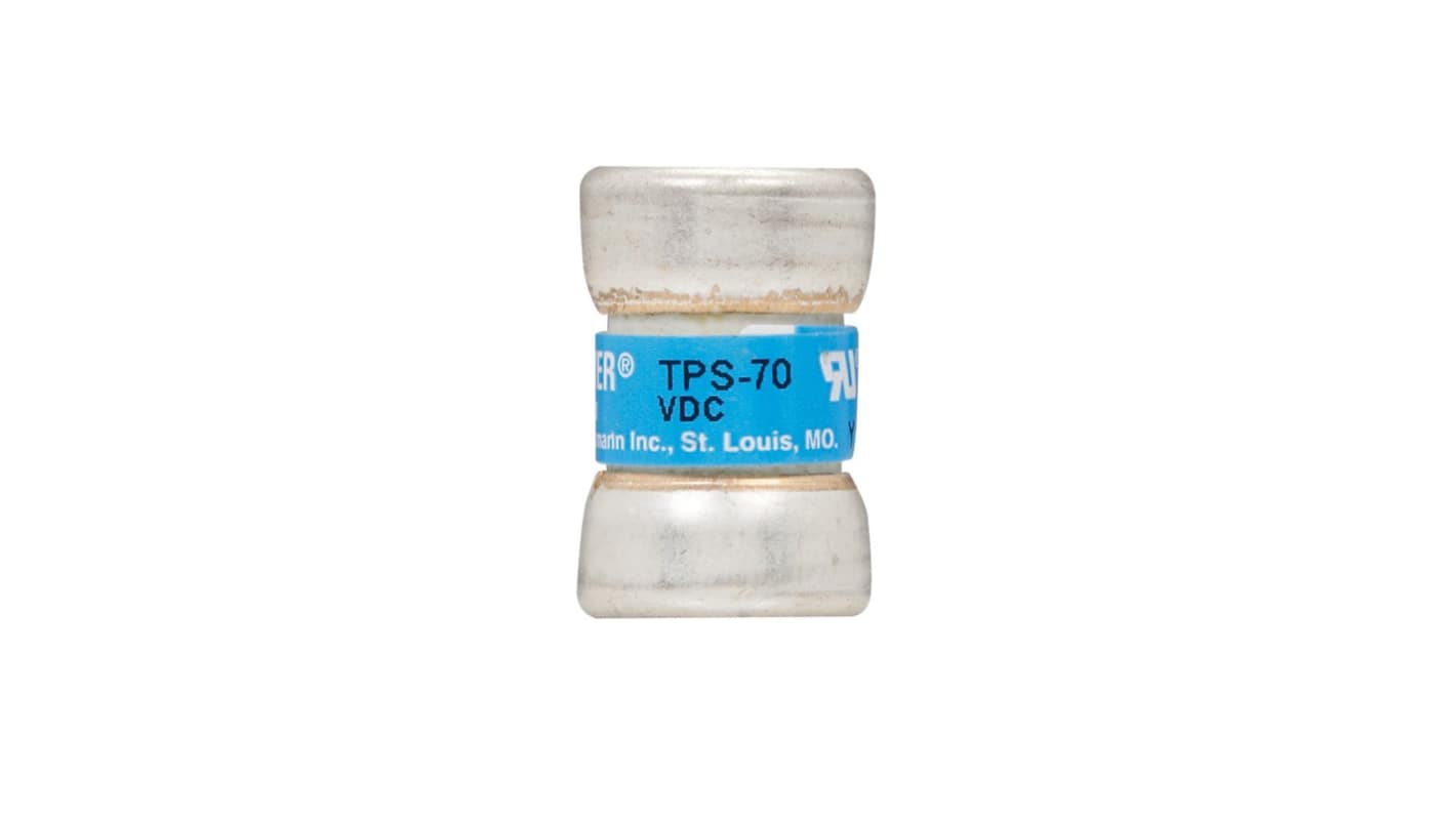 Eaton 1A Glass Melamine Cartridge Fuse, 0.56 x 0.87in