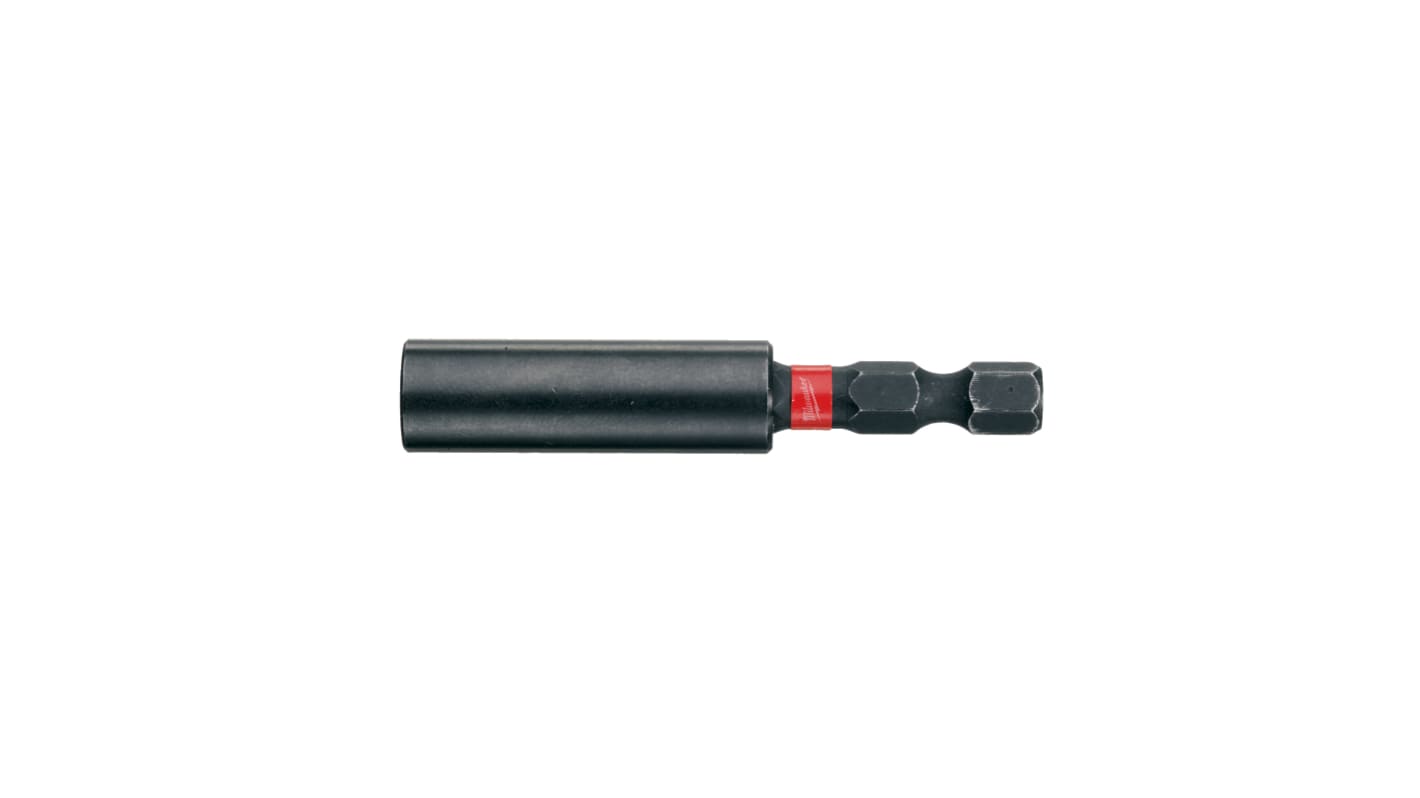 Hexagon Bit Holder, 1/4 in Drive, Hex Drive, 60 mm Overall