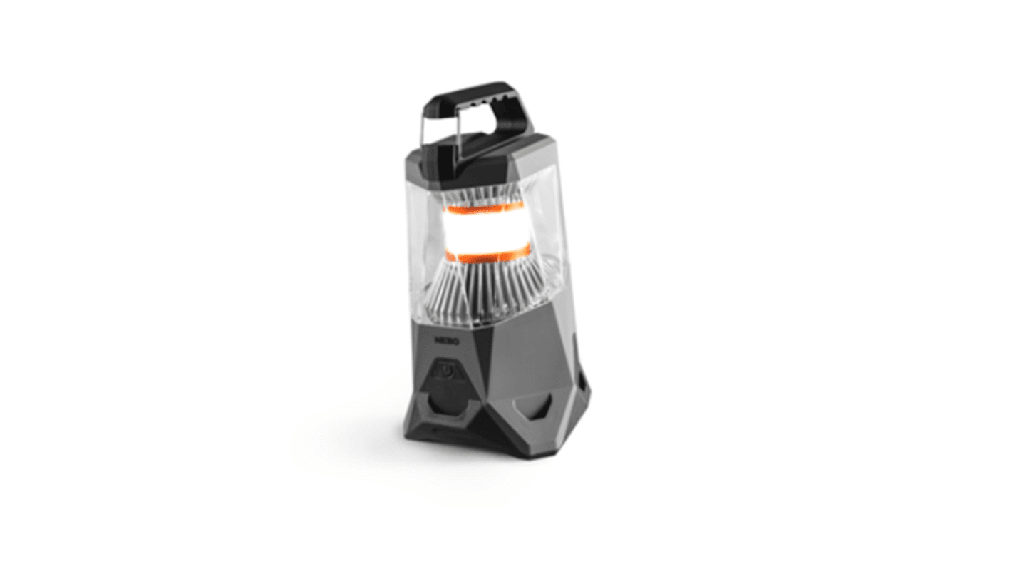 Nebo Akku LED-Taschenlampe LED Grau, 1000 Lumen, 254 mm