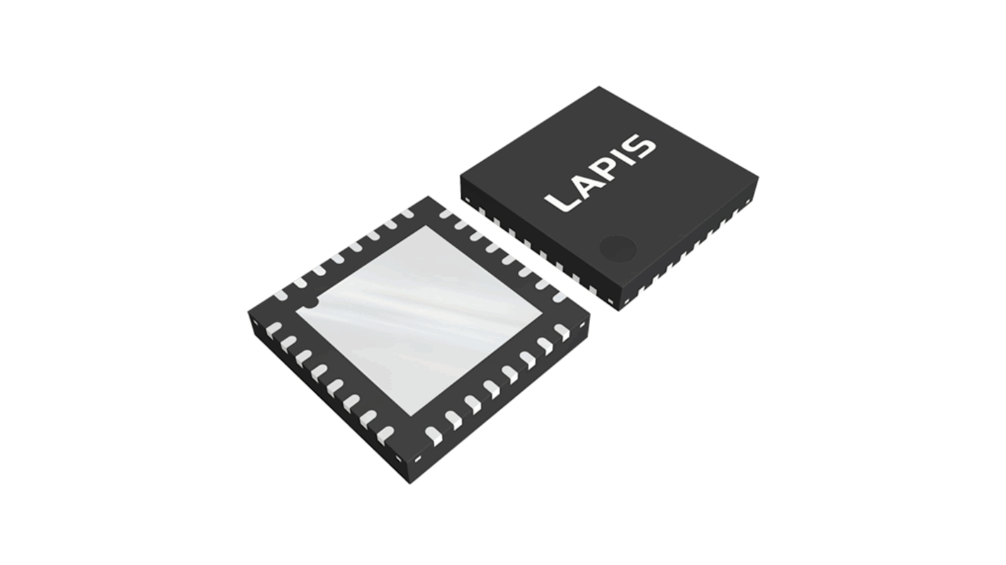 Mikrokontroler ROHM ML62Q2504 WQFN 32-pinowy Montaż powierzchniowy Mikrokontroler 16-bitowy 128 kByte 16bit 24MHz Flash