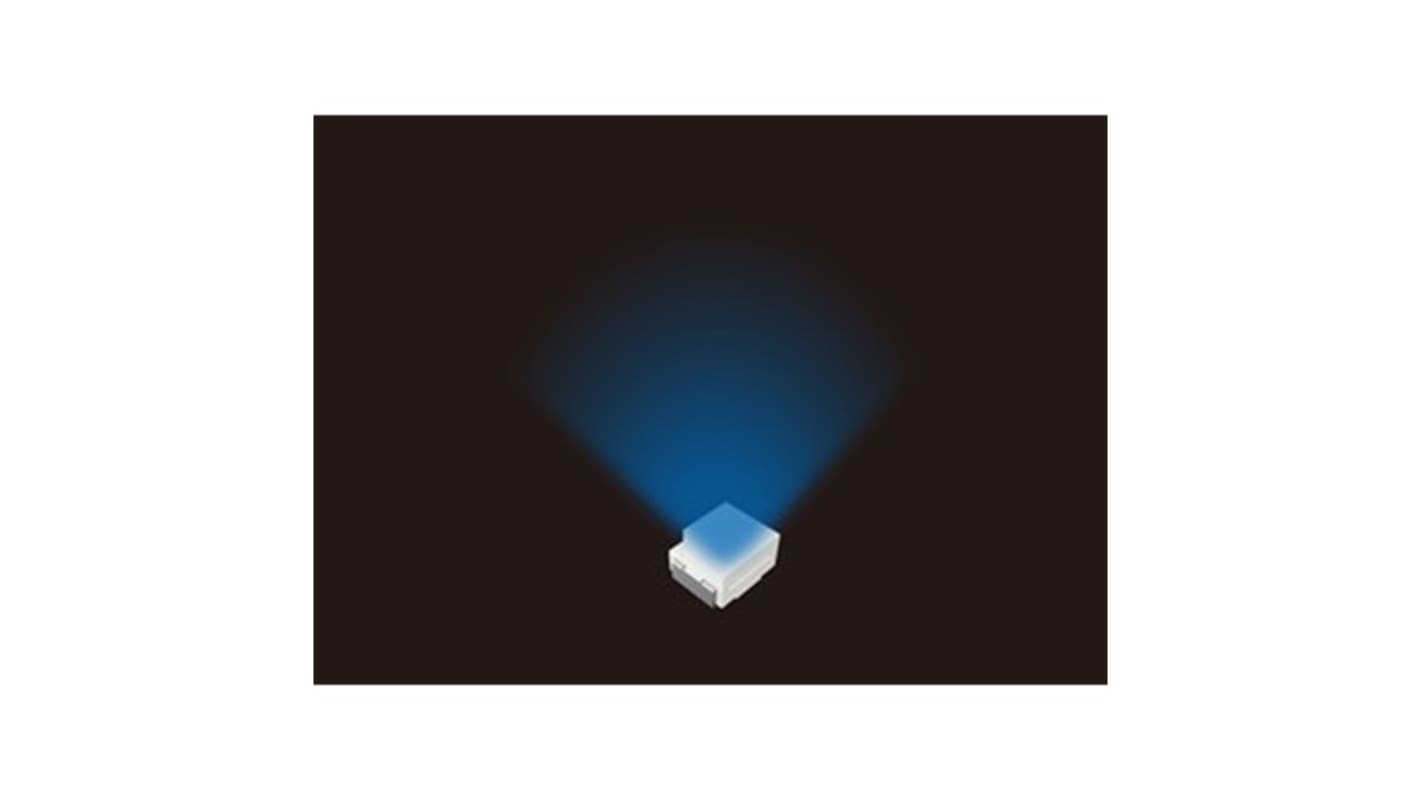ROHM2.8 → 3.8 V Blue LED PLCC 2  SMD, SML SMLZ24BN3TT86C