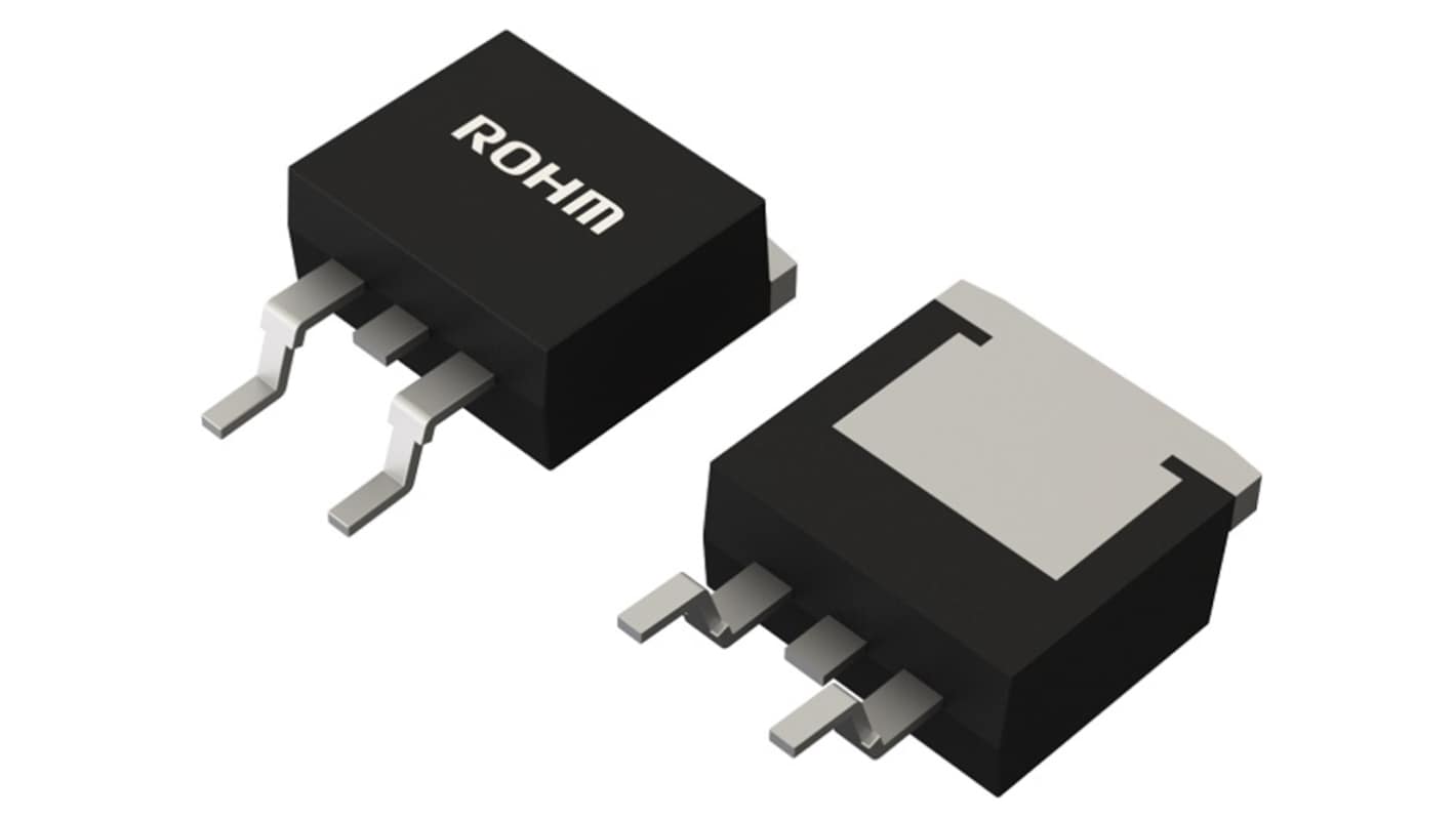 ROHM RJ1 N-Channel MOSFET, 170 A, 100 V, 3-Pin D2PAK RJ1P10BBHTL1